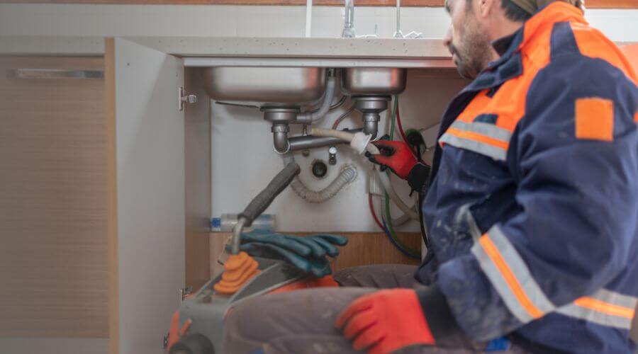 Residential Slab Leak Plumbing in Post, TX